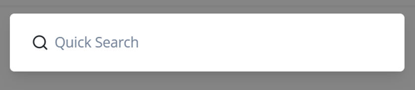 Quick Search